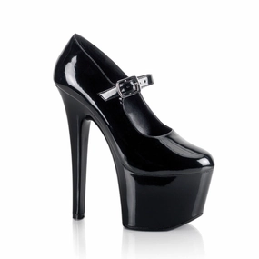 7 Inch Heel SKY-387 Black Patent