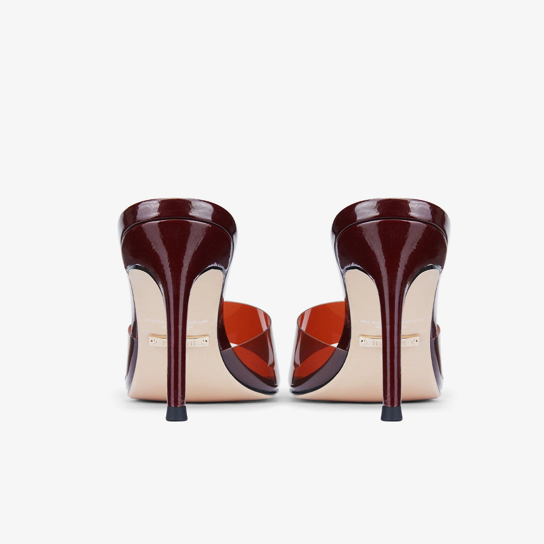 *Marisol - PVC Pointed-toe Mules