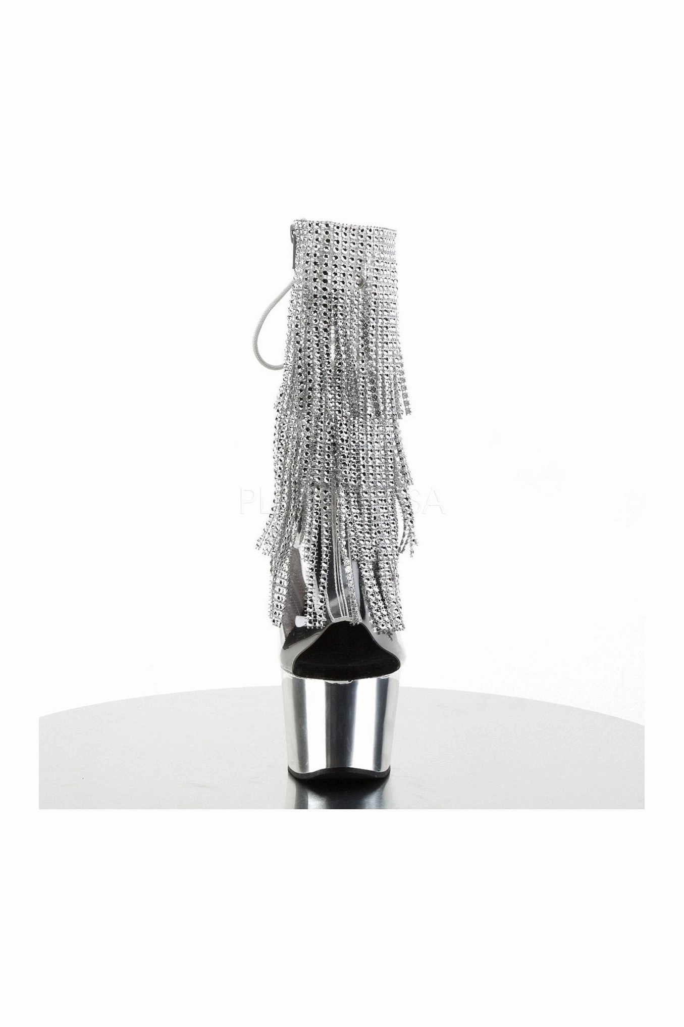ADORE-1017RSF Platform Boot  | Clear Vinyl