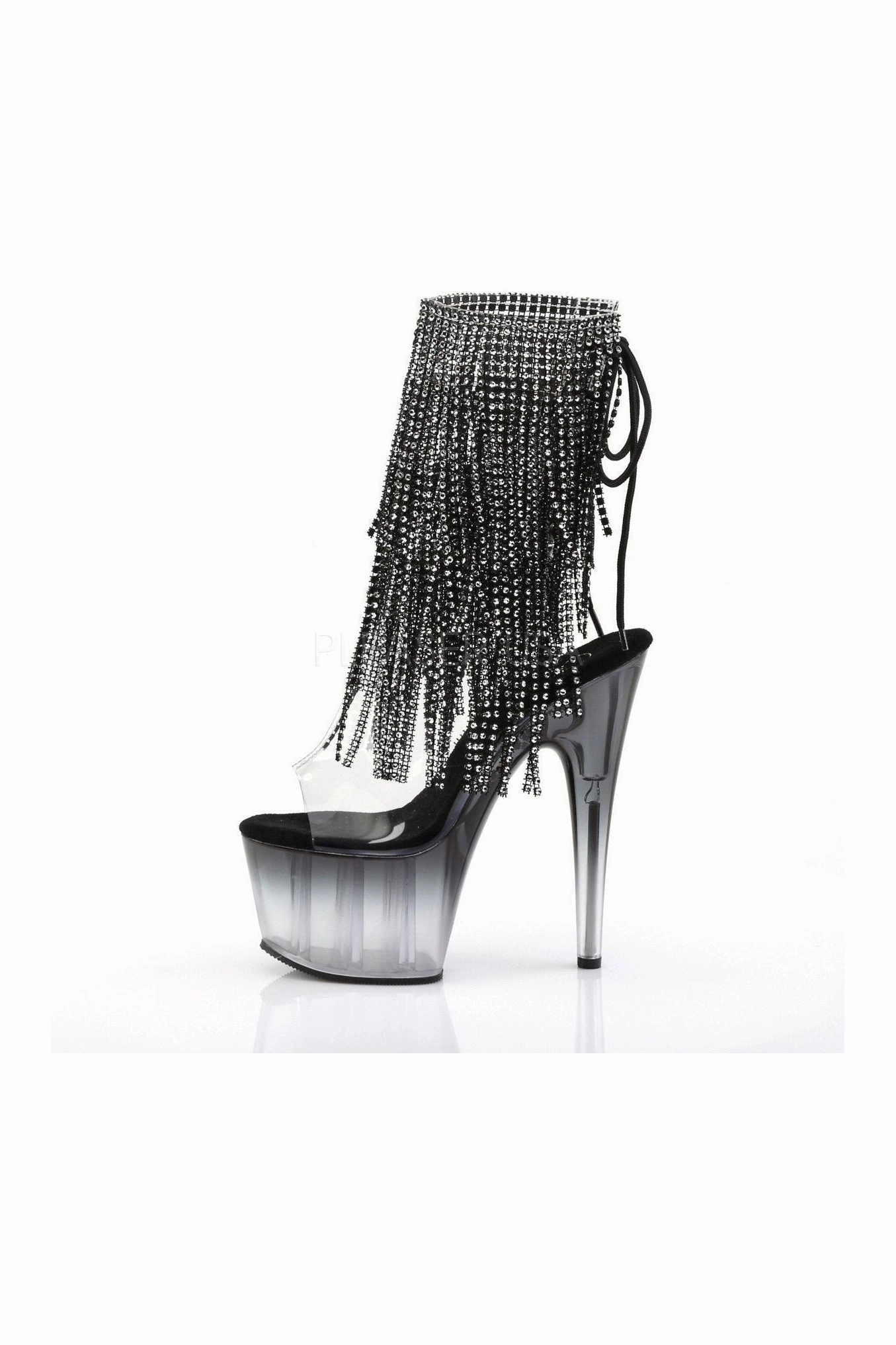 ADORE-1017RSFT Platform Boot  | Black Vinyl