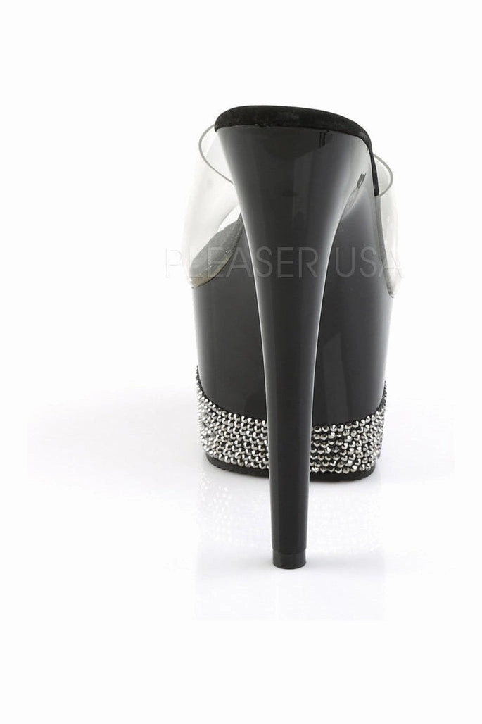 ADORE-701-3 Platform Slide  | Black Vinyl