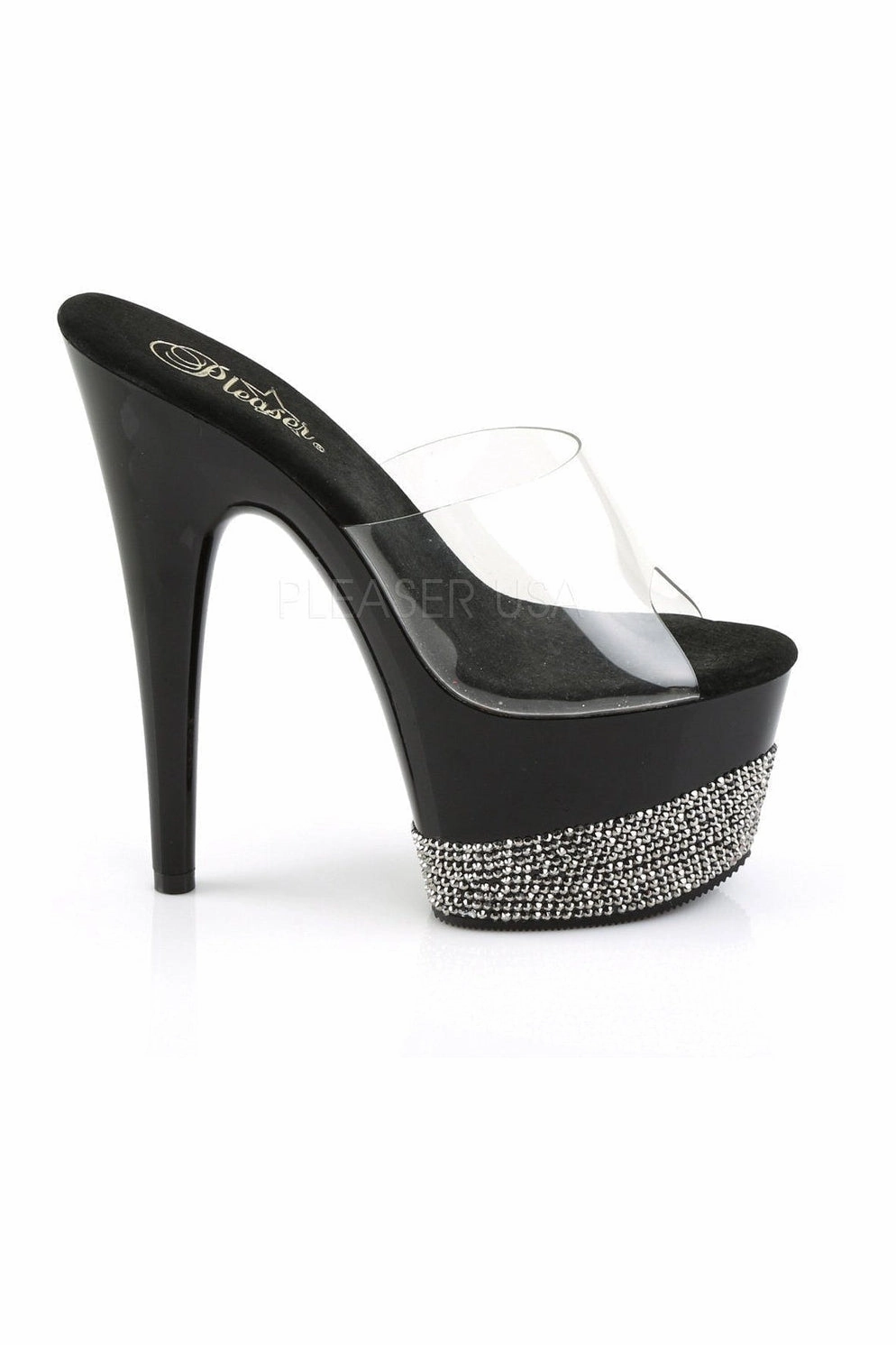 ADORE-701-3 Platform Slide  | Black Vinyl