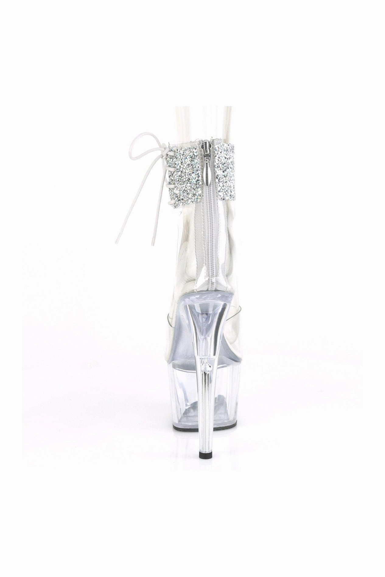 ADORE-724RS-02 Exotic Sandal | Clear Vinyl