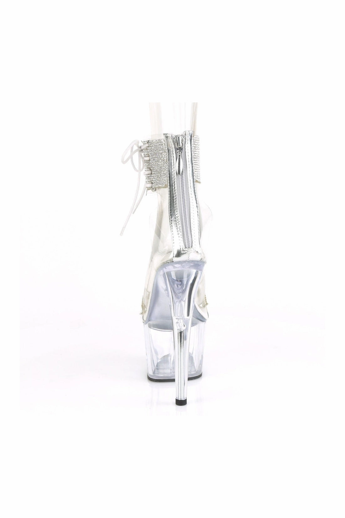 ADORE-727RS Exotic Sandal | Clear Vinyl