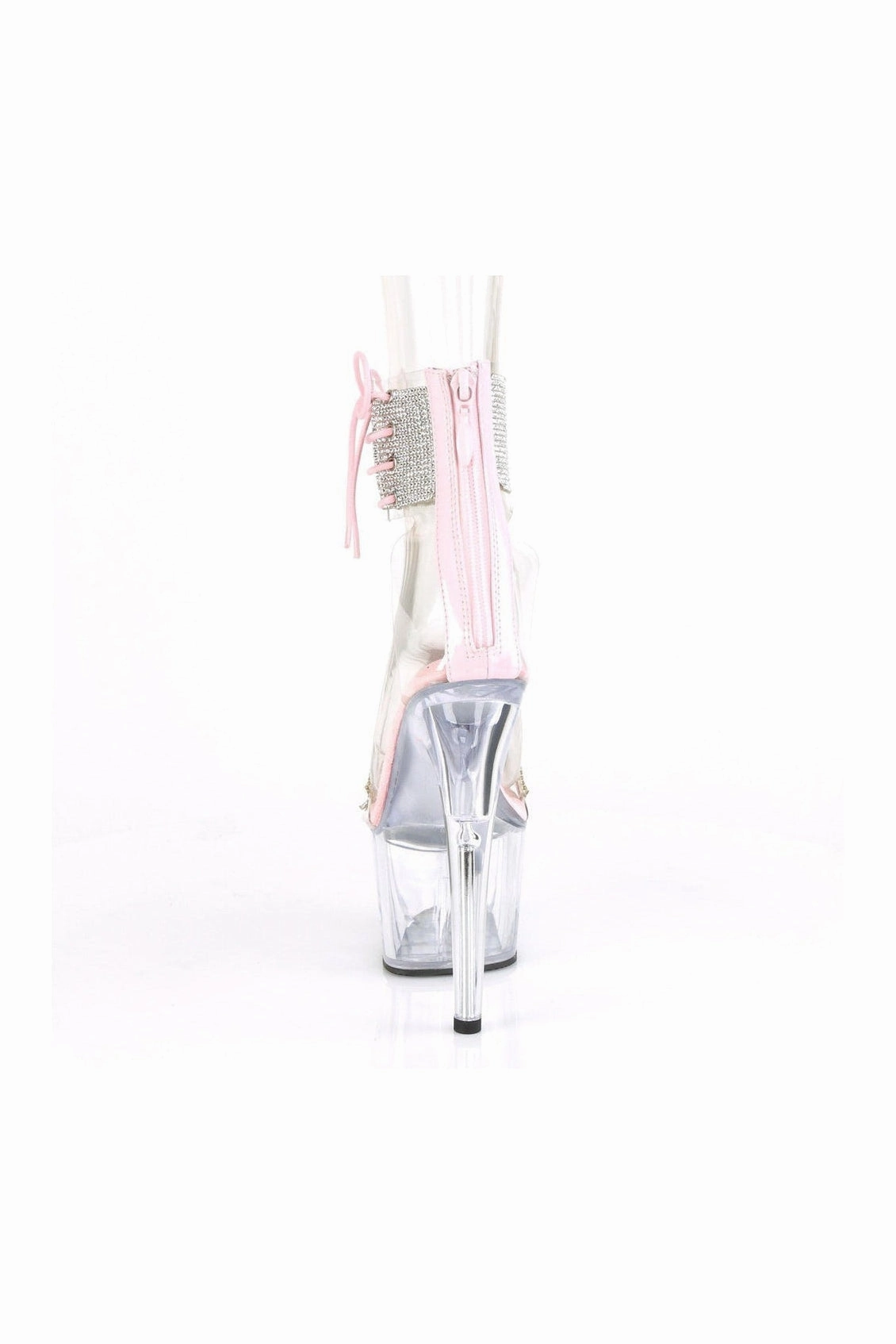 ADORE-727RS Exotic Sandal | Pink Vinyl