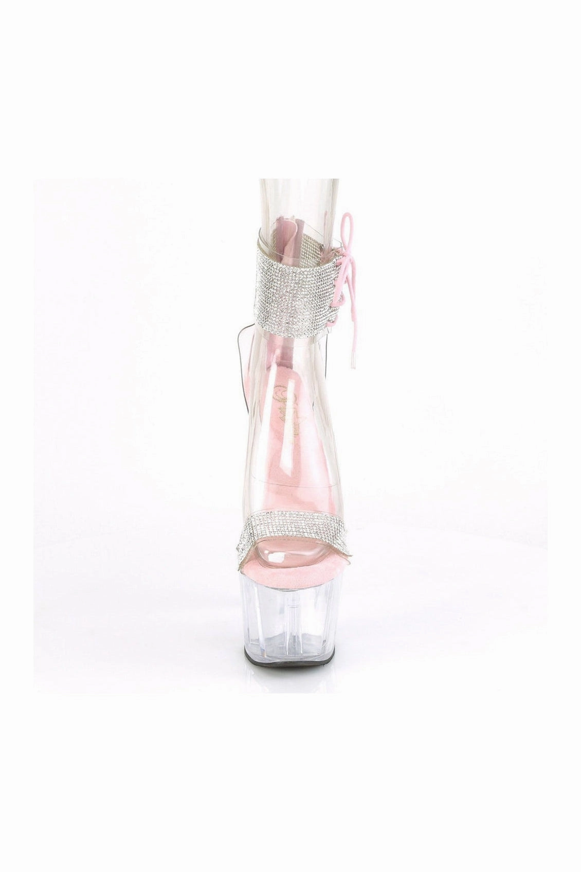 ADORE-727RS Exotic Sandal | Pink Vinyl