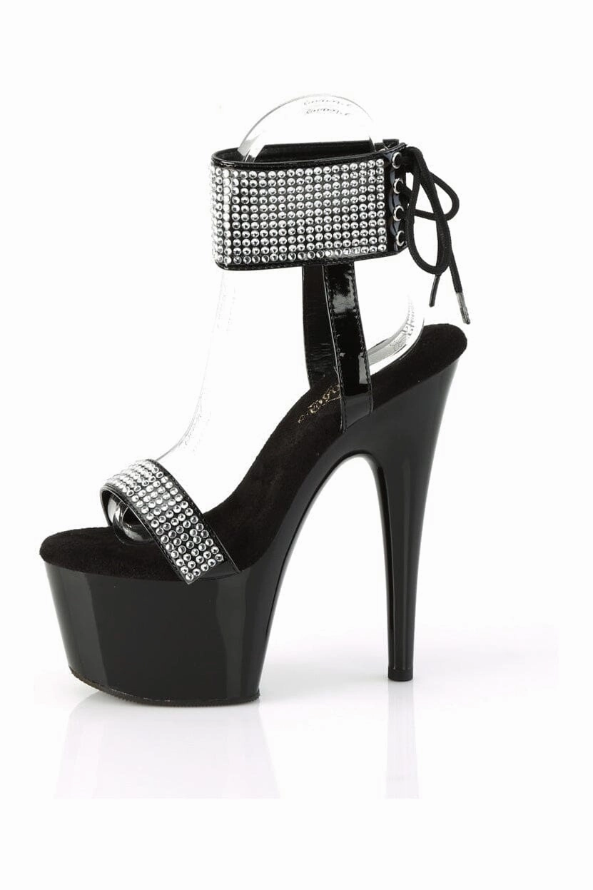 ADORE-770 Black Patent Sandal