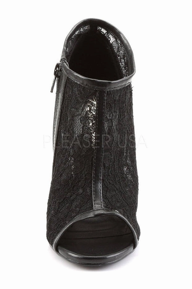 AMUSE-56 Bootie | Black Fabric