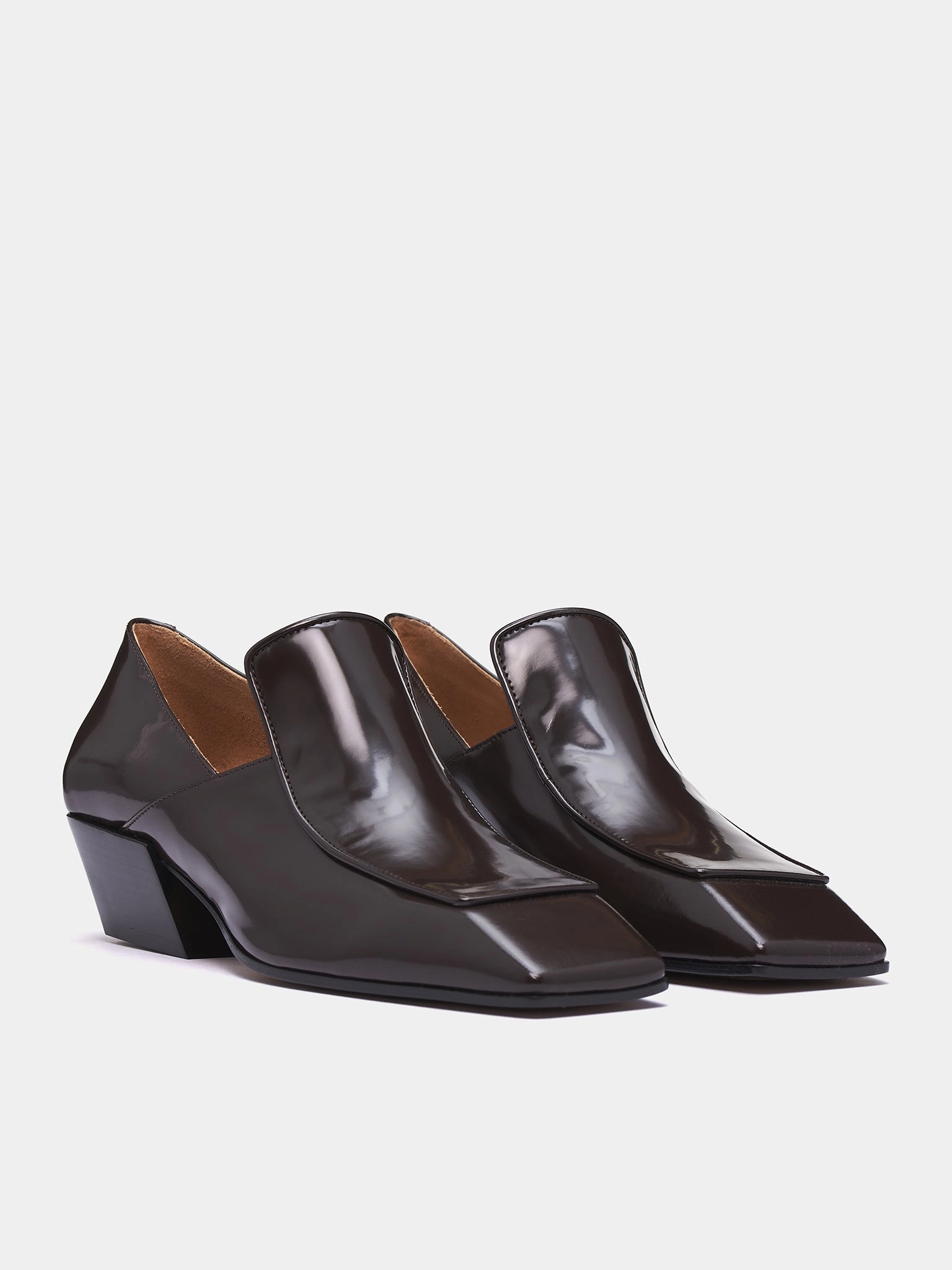 Angled Loafers (827138V4BO0-2113-BROWN)