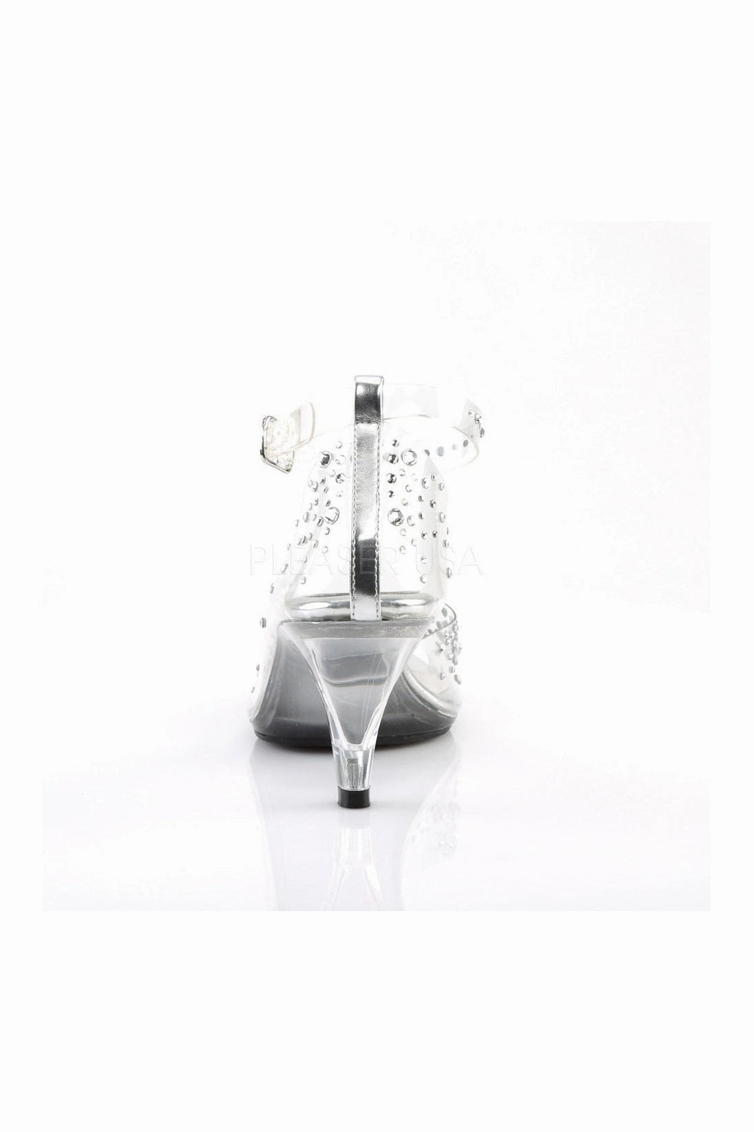 BELLE-330RS Sandal | Clear Vinyl