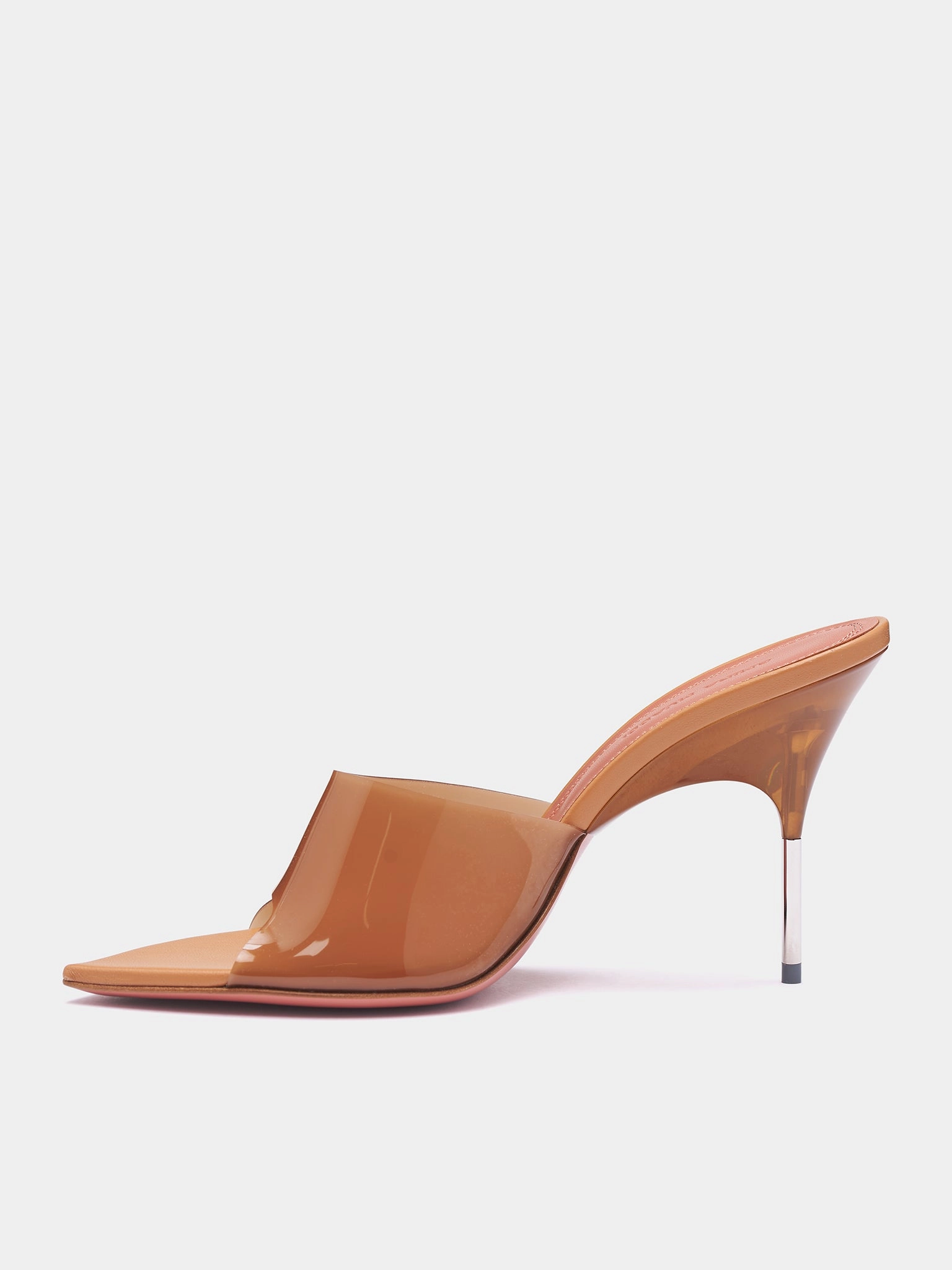 Bianca Glass Slipper (BIANCA-LATTE-SILVER)