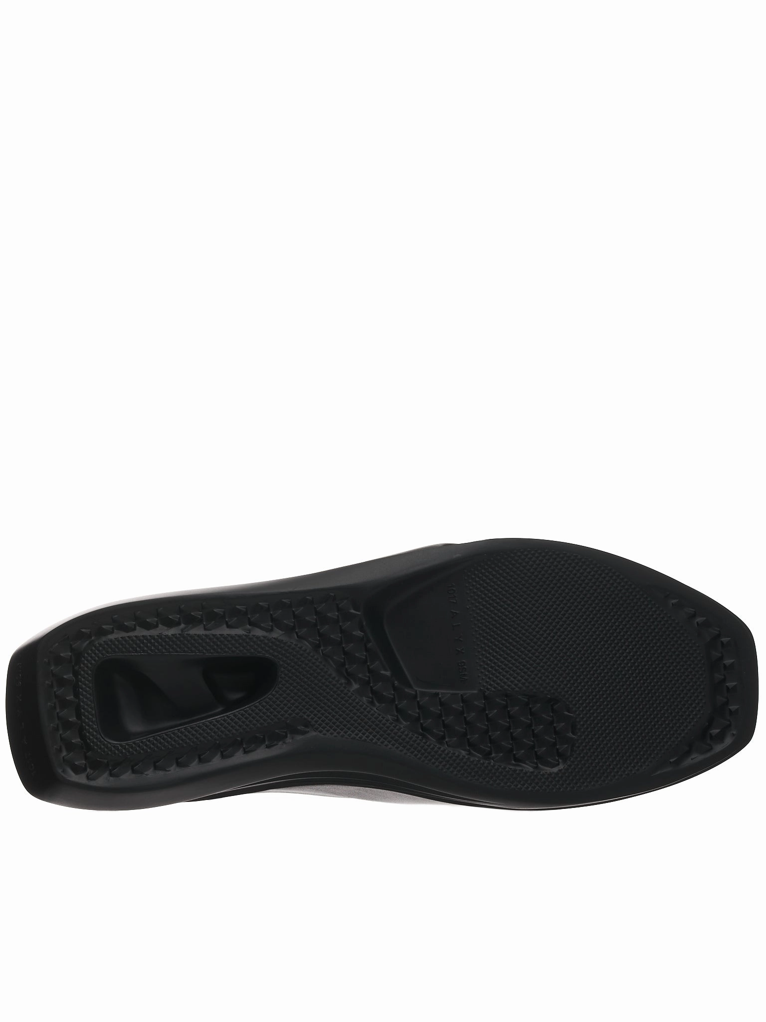 Black Leather Mono-Slide (AAMSL0004LE01-BLACK)