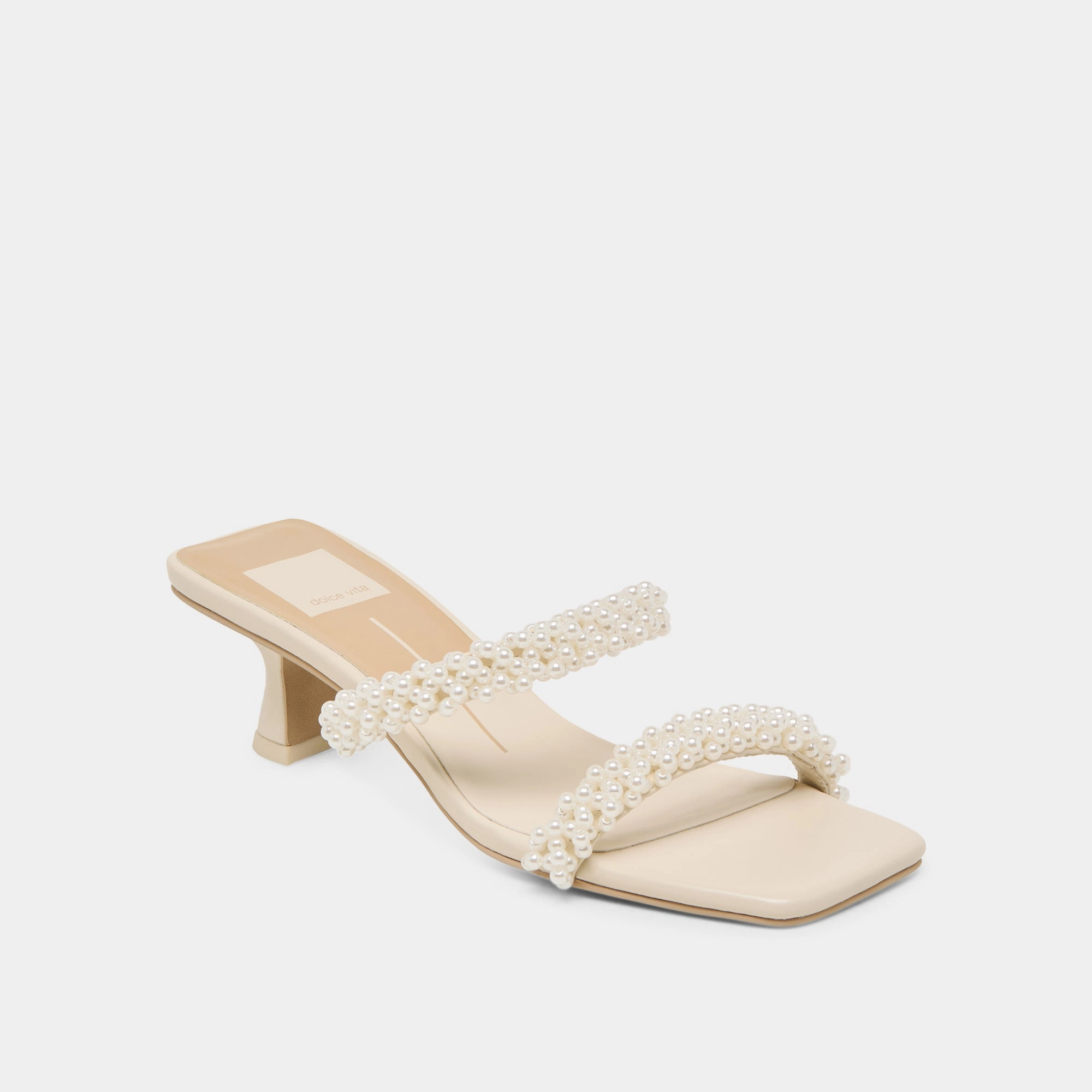 BONI PEARL HEELS VANILLA STELLA