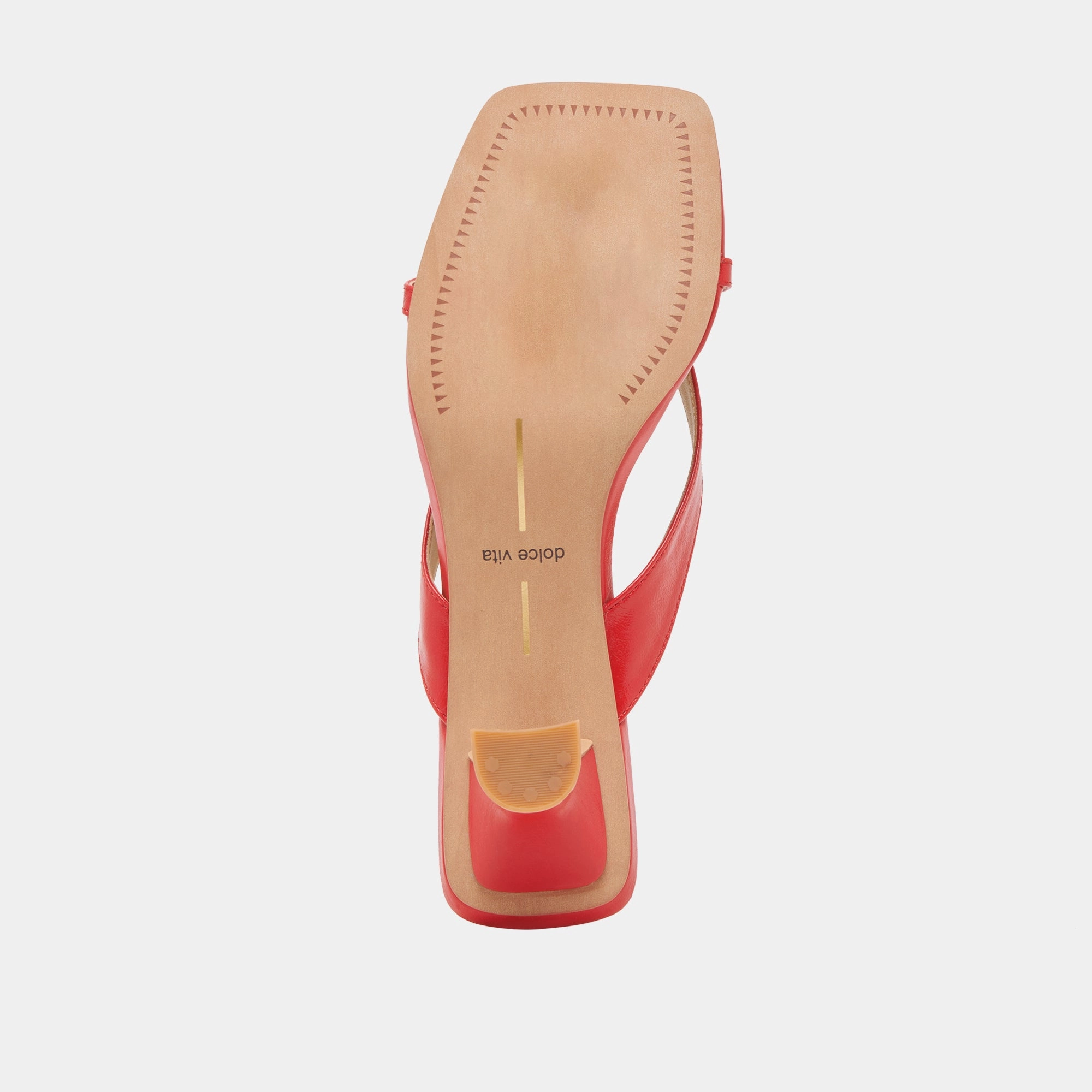 BREVEL WIDE HEELS CHILI LEATHER