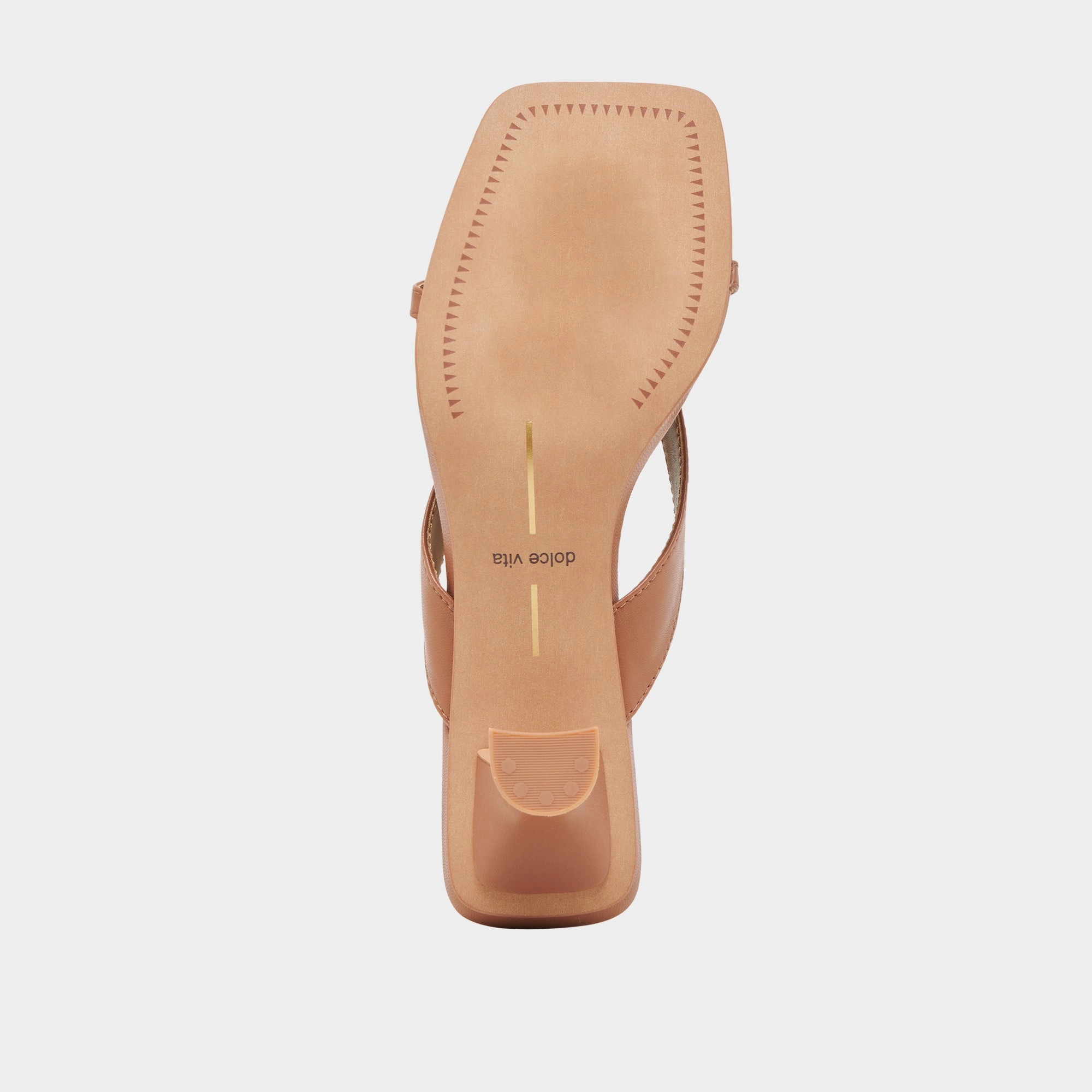 BREVEL WIDE HEELS SADDLE LEATHER