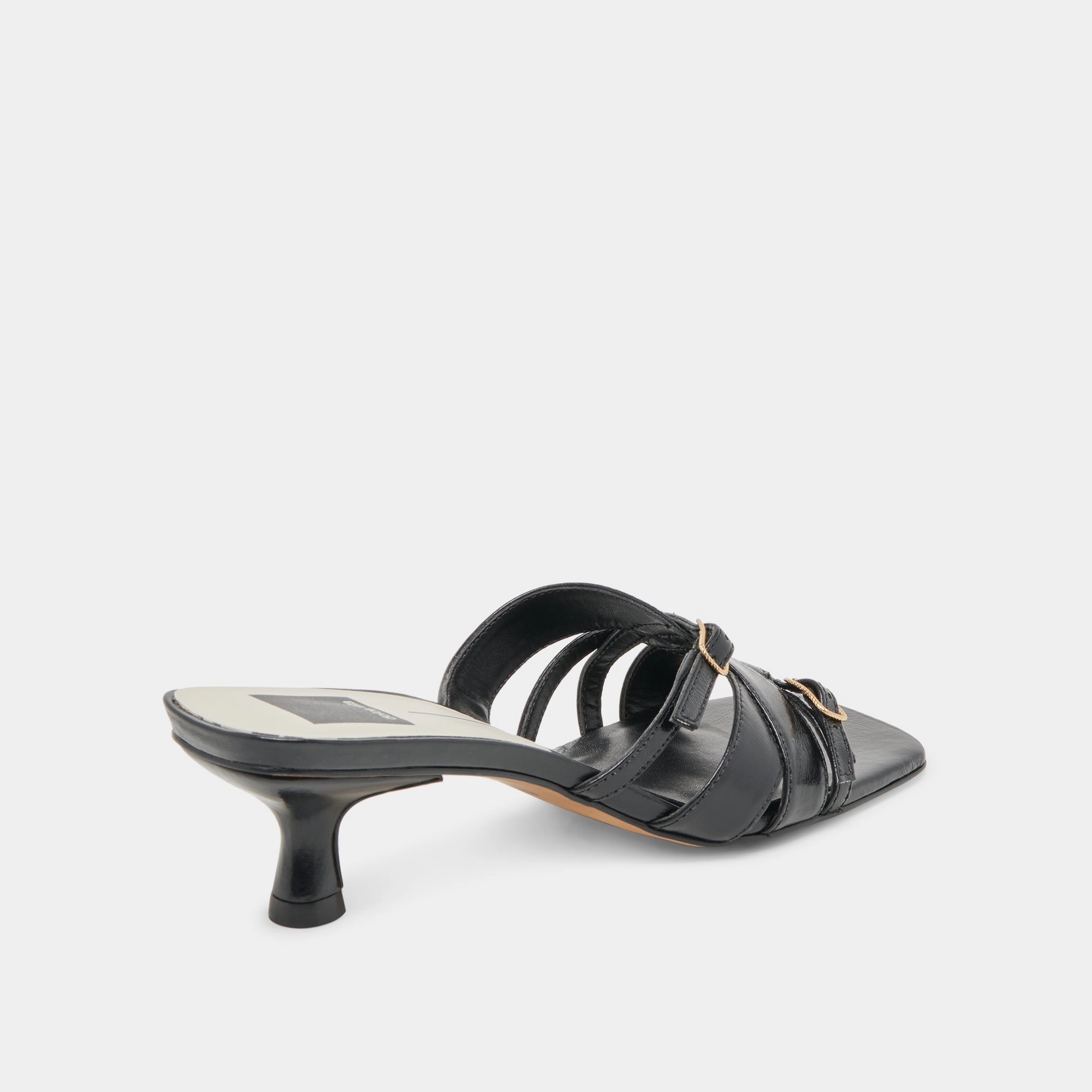 BRYANT HEELS MIDNIGHT CRINKLE PATENT