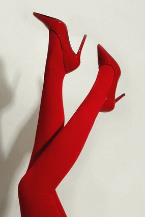 Carolina Pump Heels - Red