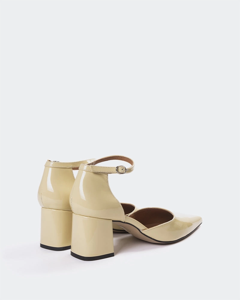 Catriona Light Yellow Patent