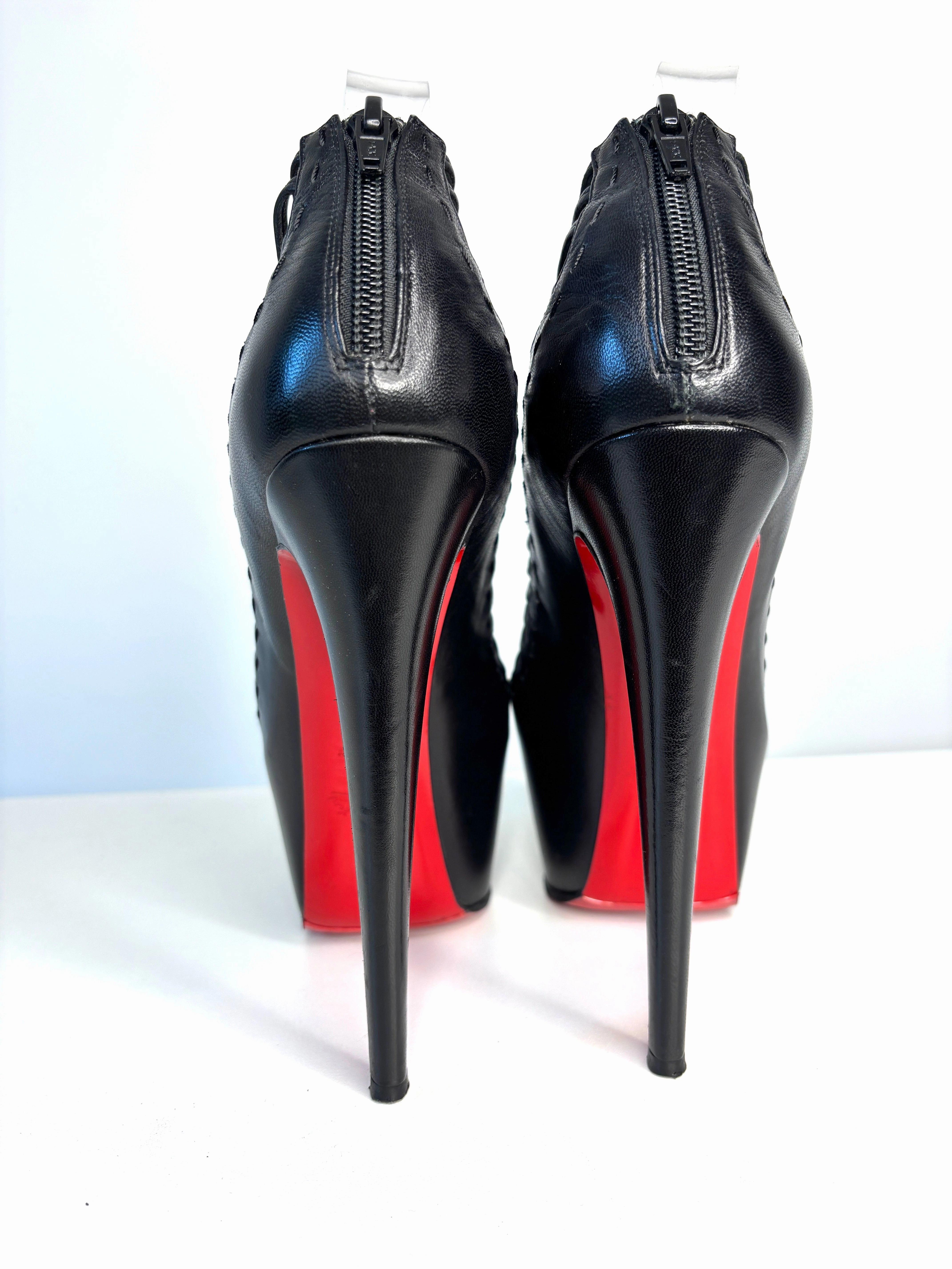 Christian Louboutin Zoulou Strappy Platform Heels 39 UK6 - Preloved
