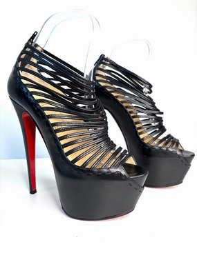 Christian Louboutin Zoulou Strappy Platform Heels 39 UK6 - Preloved