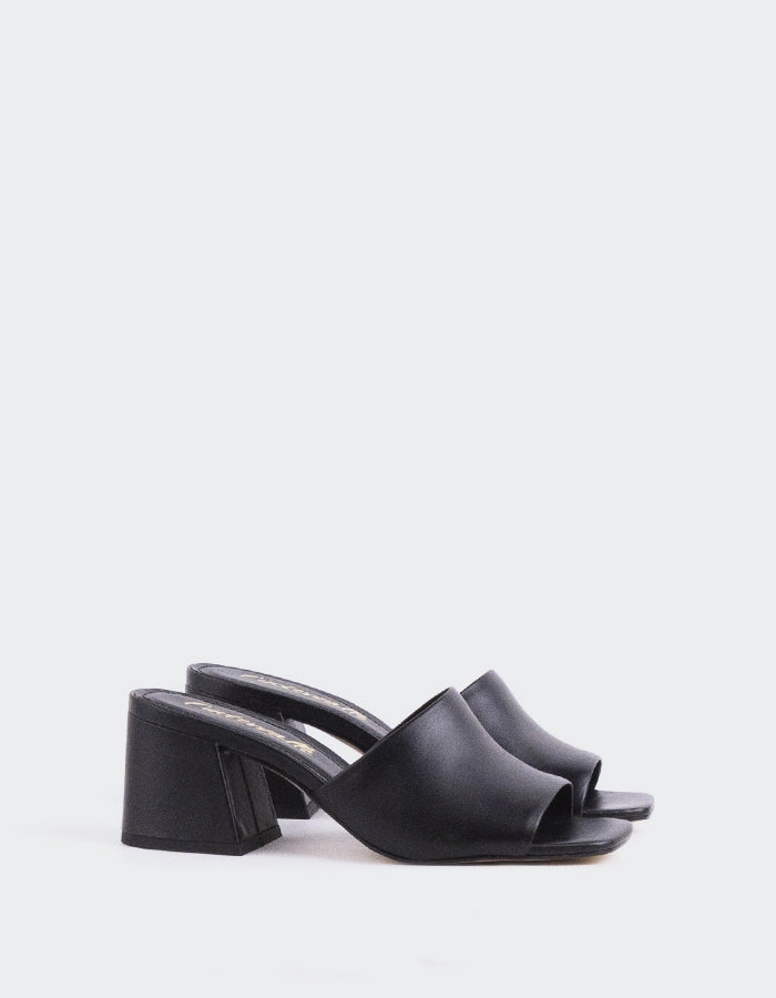 Clarabelle Black Leather