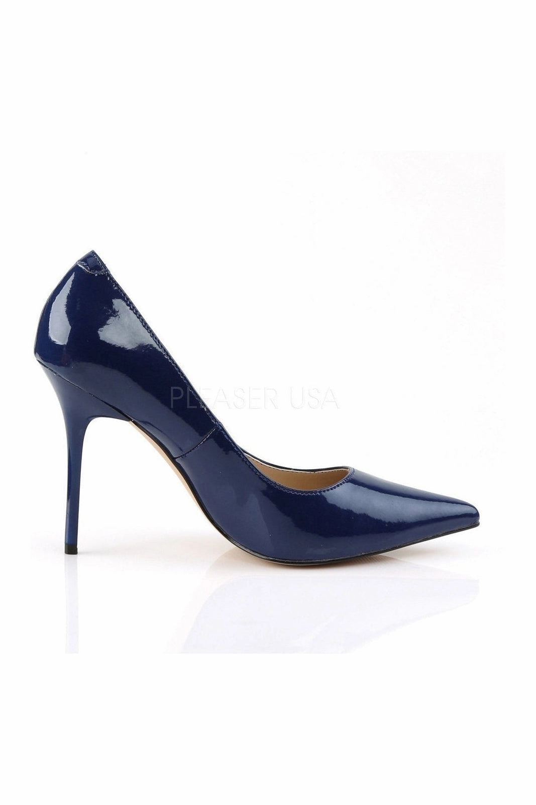 CLASSIQUE-20 Pump  | Blue Patent