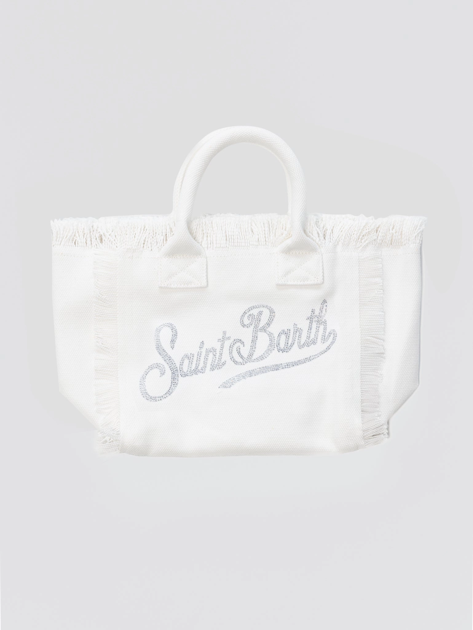 Colette Bag in White Canvas