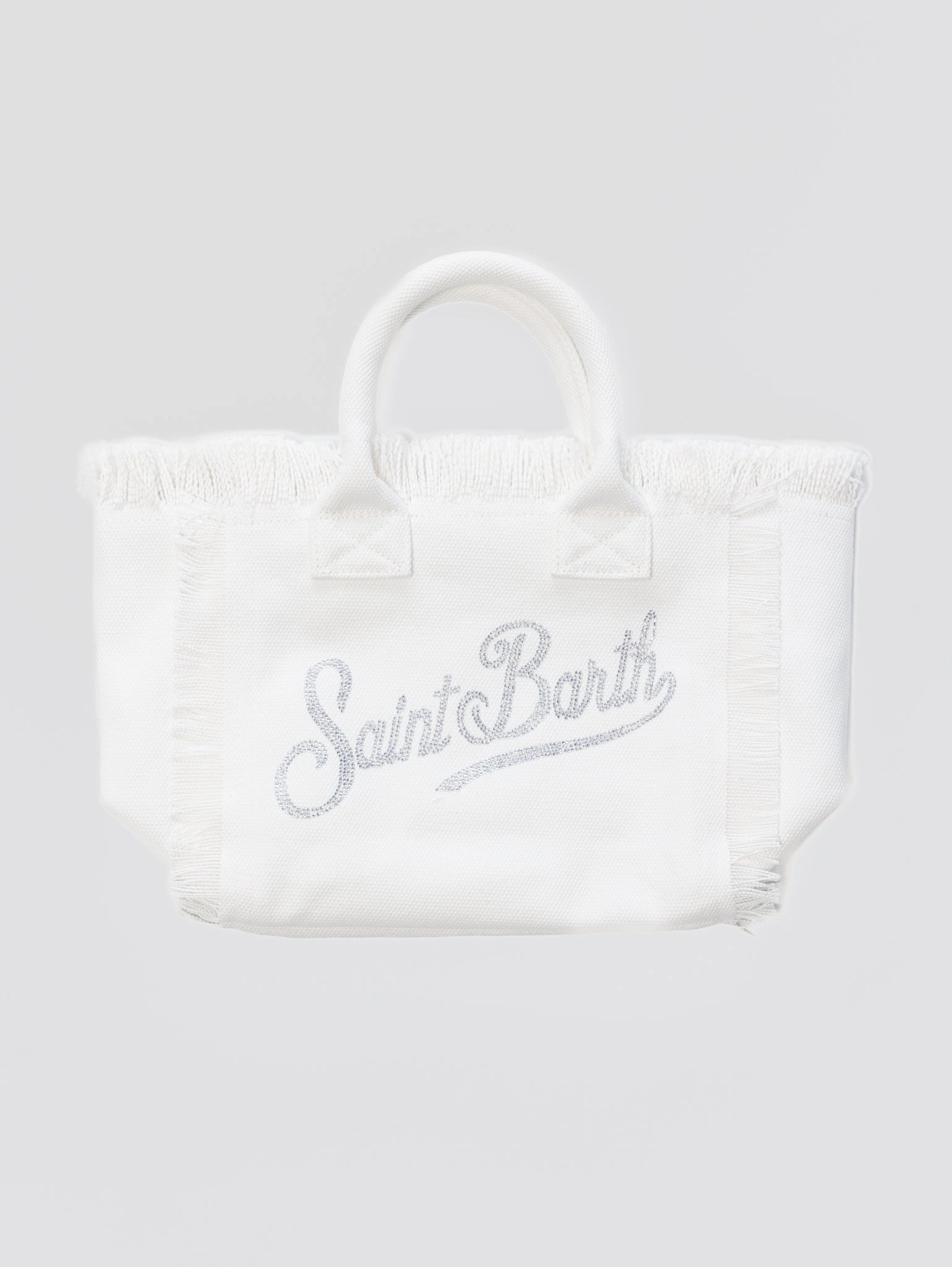 Colette Bag in White Canvas