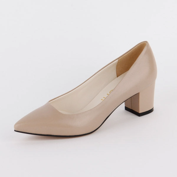 COURTNEY - beige leather