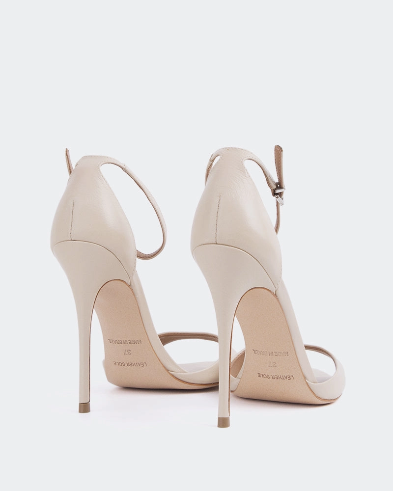 Cristiana Beige Leather