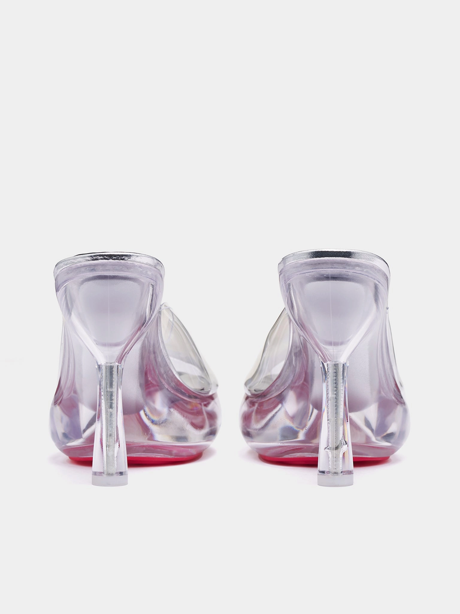 D-Lake Platform Sdl Heels (Y03665-P8256-TRANSPARENT-SILVE)