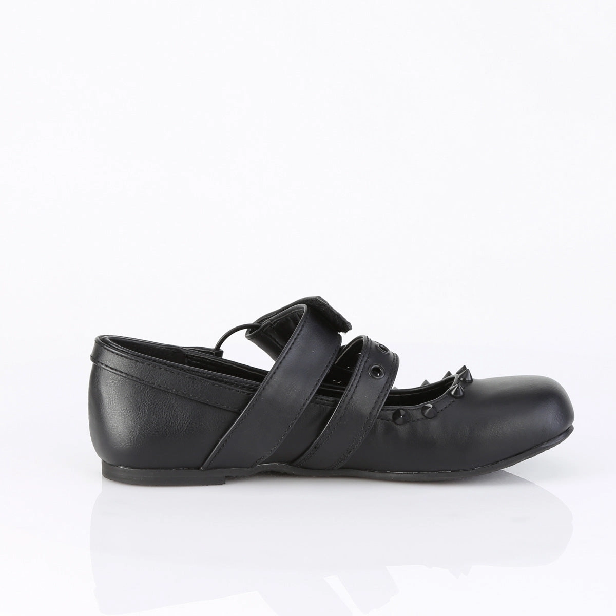 DAISY-08  Black Vegan Leather