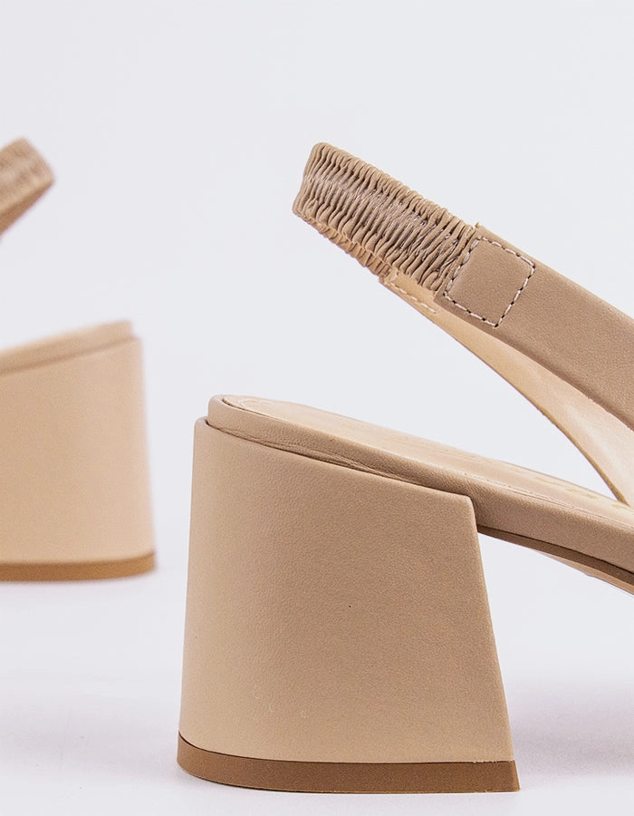 Dalida Nude Leather