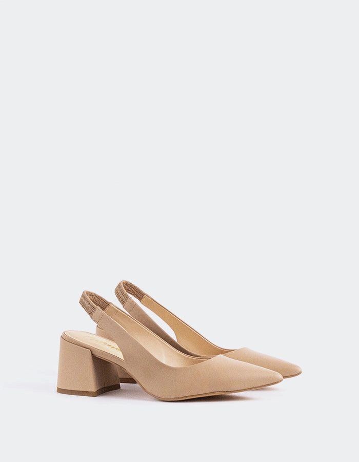 Dalida Nude Leather