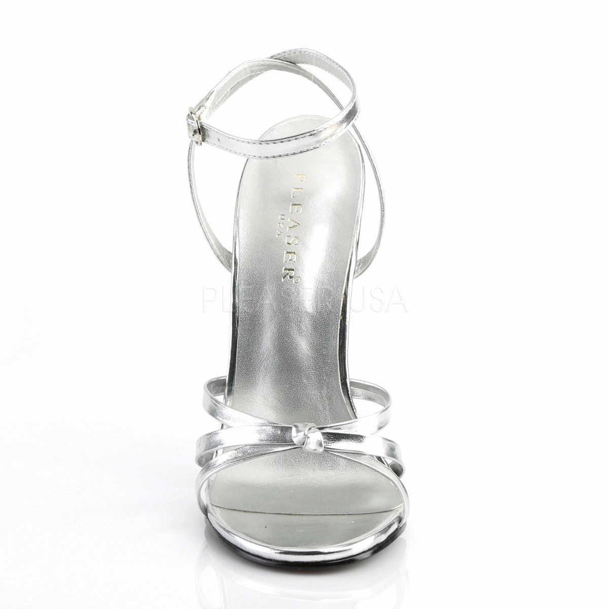 DOMINA-108  Silver Metallic Pu
