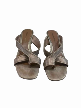 Donald Pliner Bronze/gold Size 9 Sandals