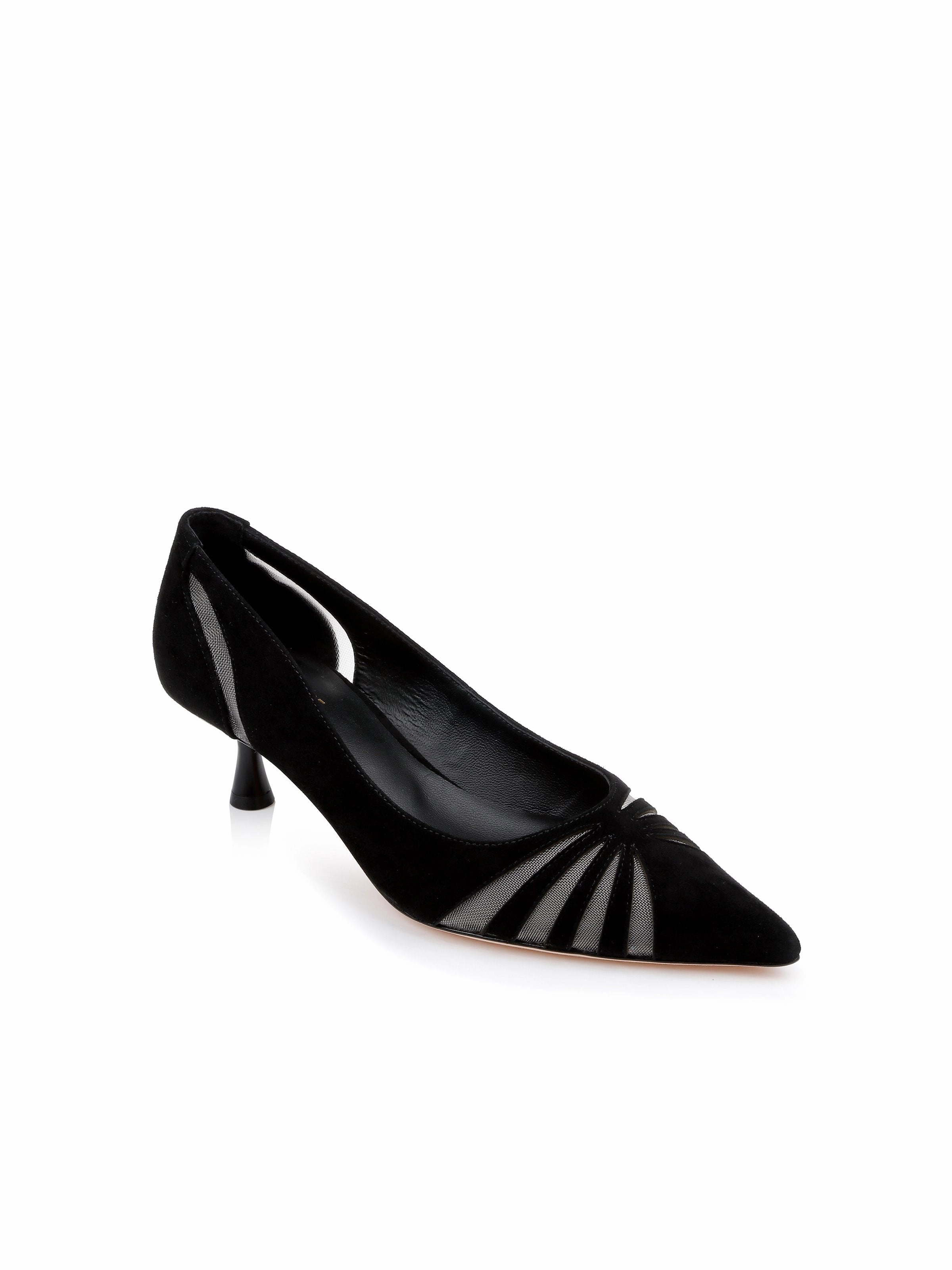 Eglantine Black Suede