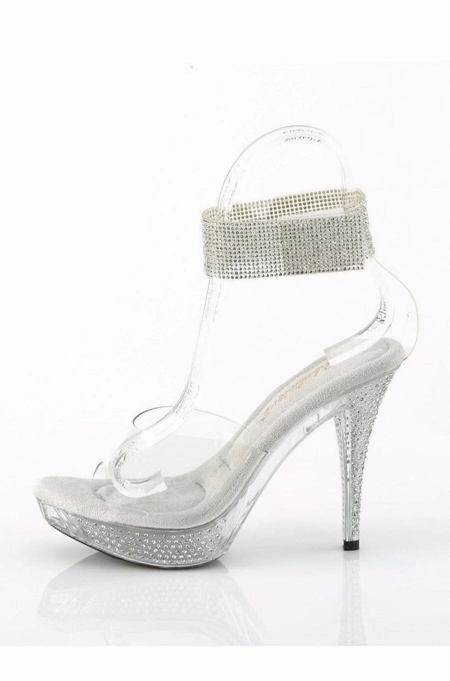 ELEGANT-442 Clear Vinyl Sandal