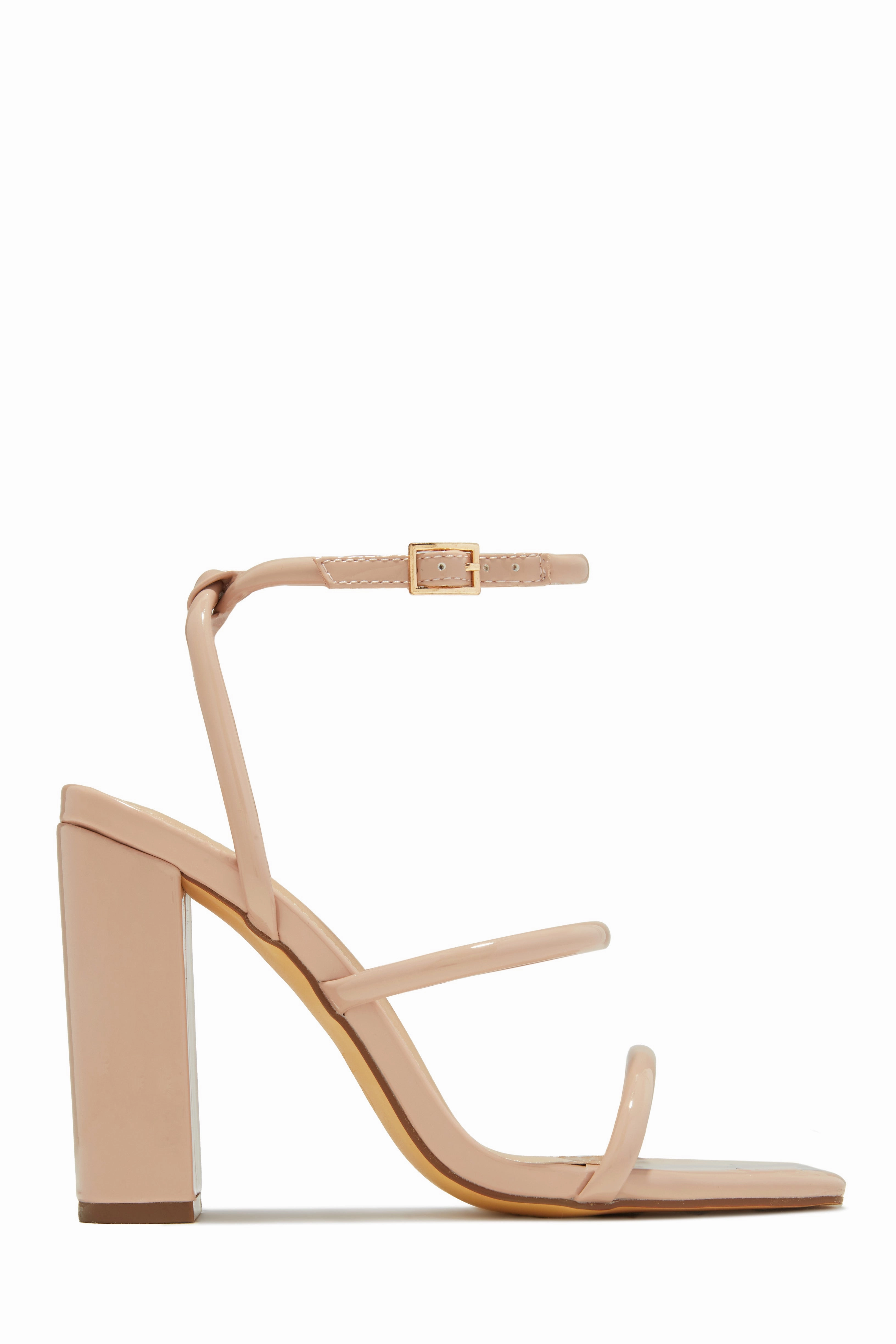 Emalia Block Heels - Gold