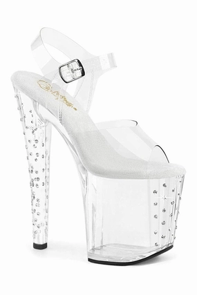 ENCHANT-708RS Clear Vinyl Sandal