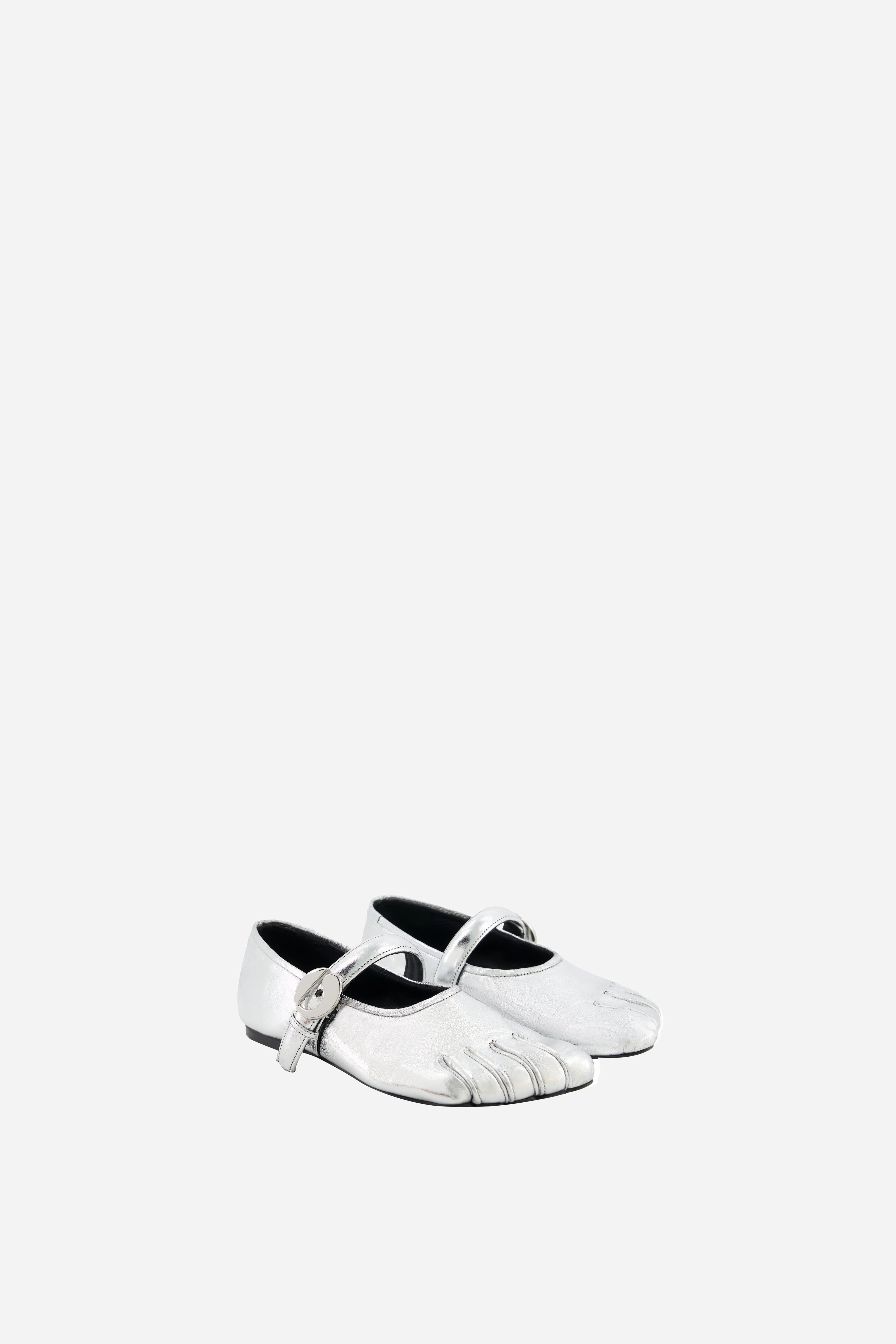 Five-Toe Ballerina Belt Flat