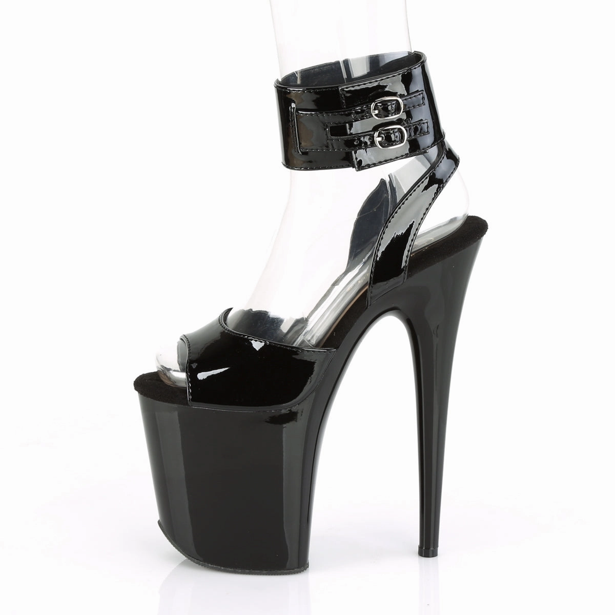 FLAMINGO-891  Black Patent/Black
