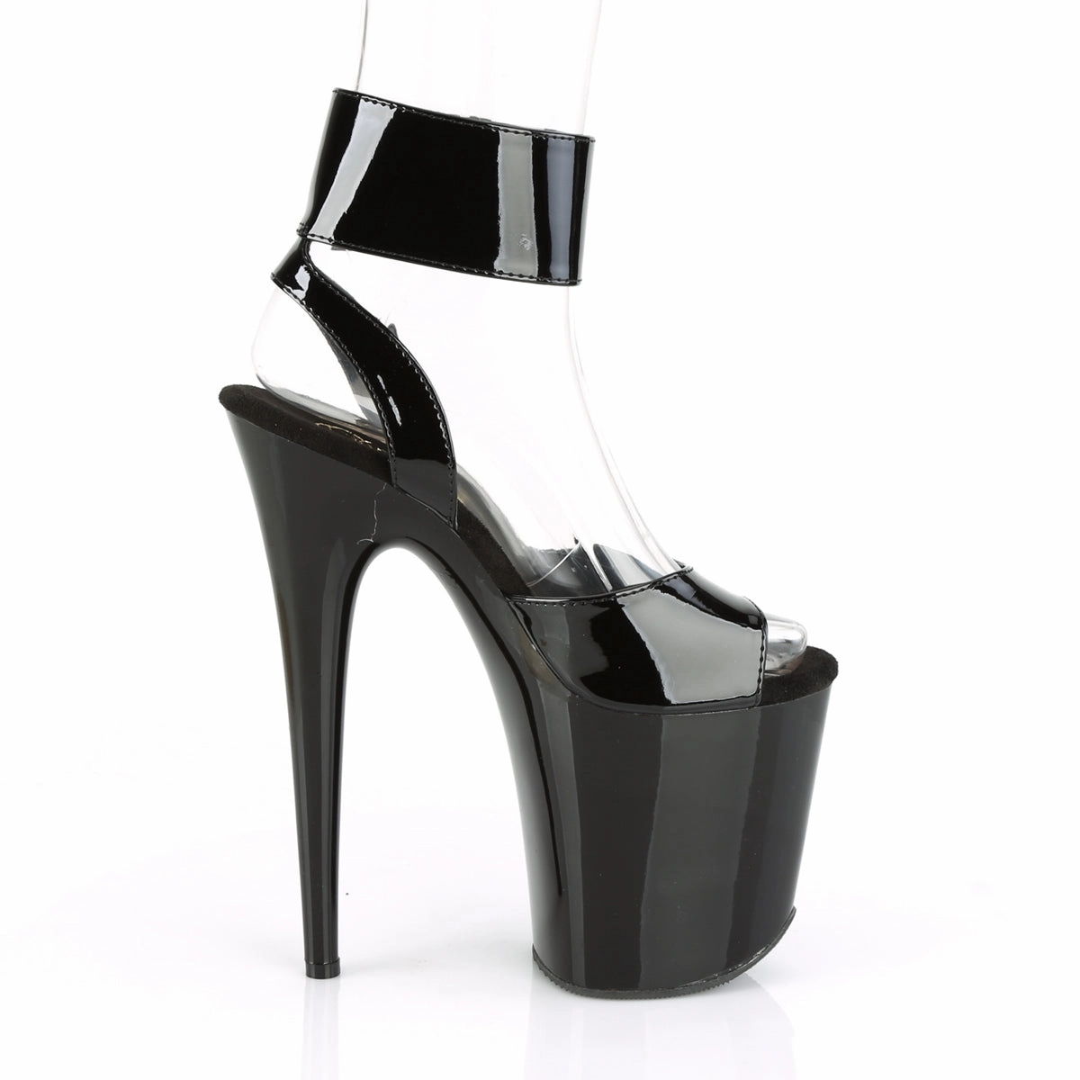 FLAMINGO-891  Black Patent/Black