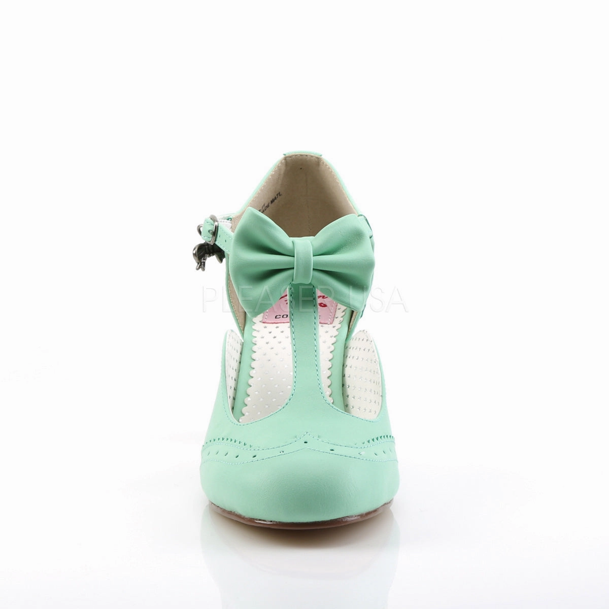 FLAPPER-11  Mint Faux Leather