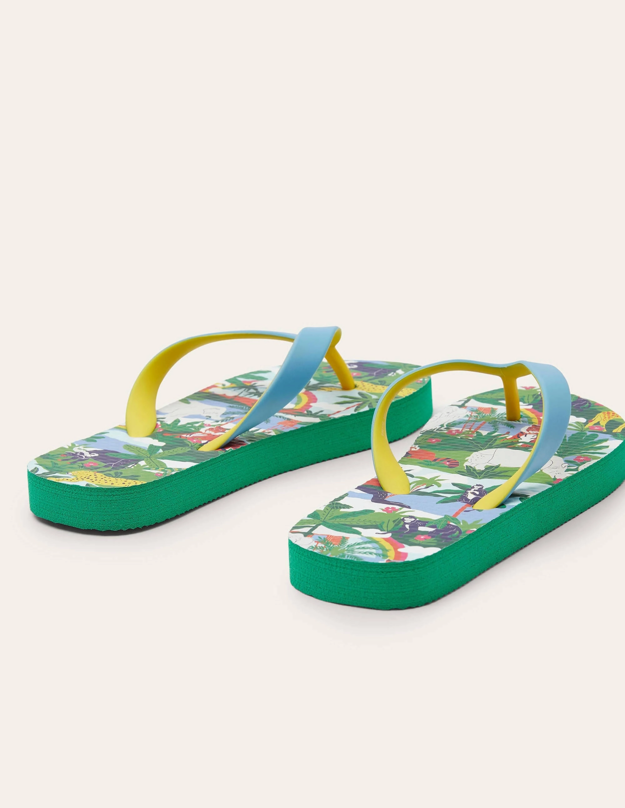 Flip Flops-Jungle Print
