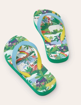 Flip Flops-Jungle Print
