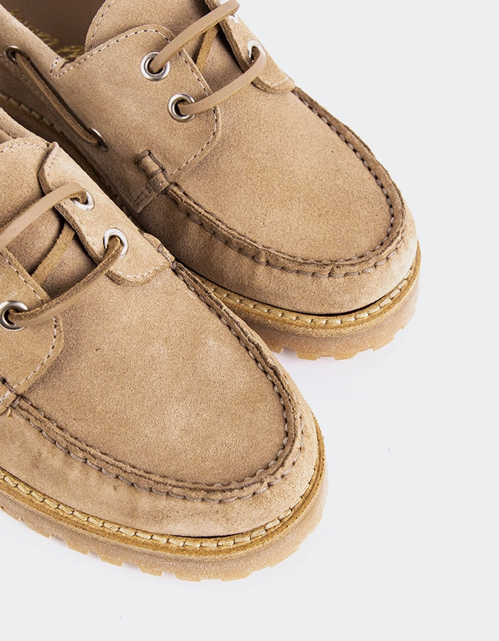 Gaia Almond Suede