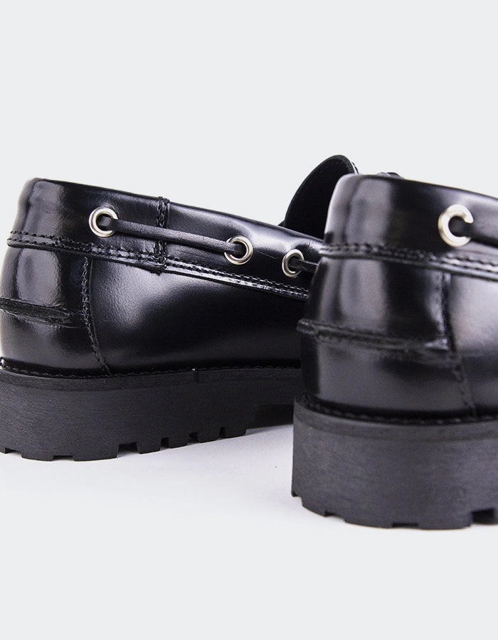 Gaia Black Leather