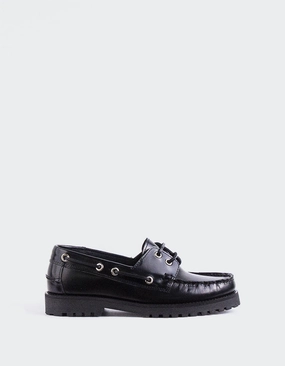 Gaia Black Leather