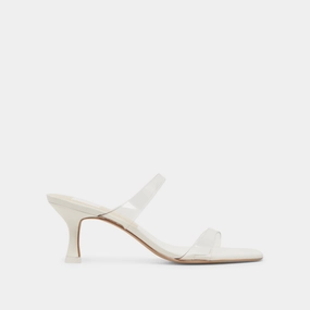 GENORA WIDE HEELS CRYSTAL VINYL